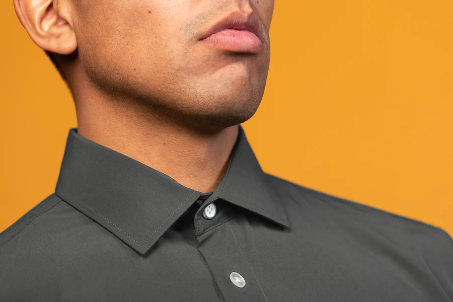 Mid Grey Luxury BAMBOO Fiber Shirt