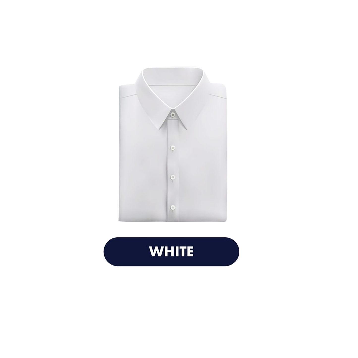 White Stain Repellent Sustainable Solid Shirts