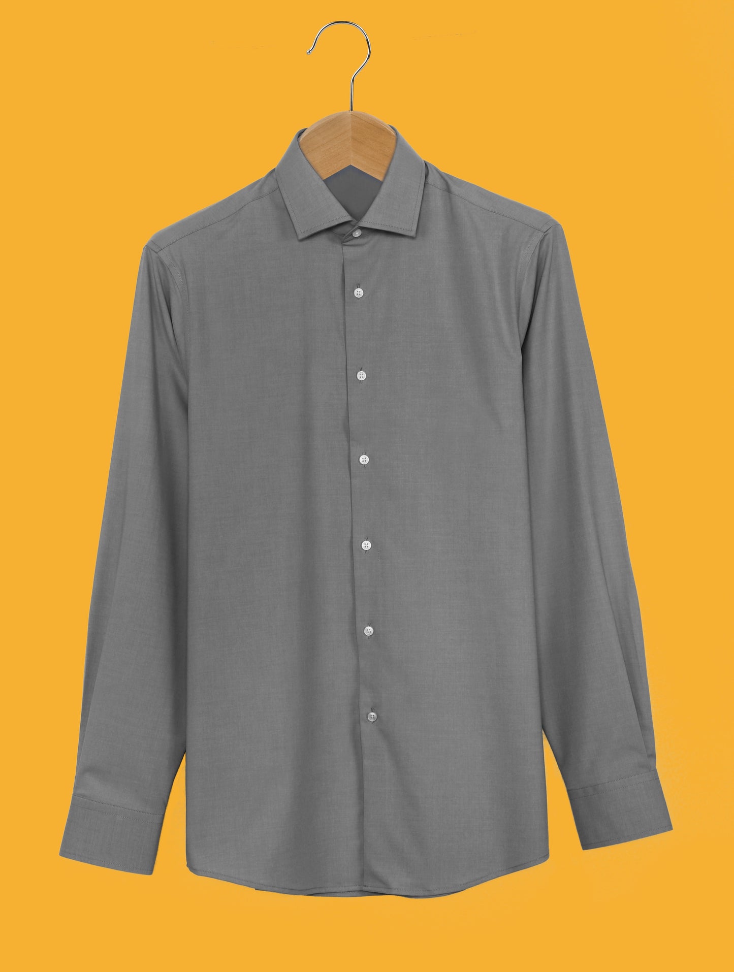 Mid Grey Luxury BAMBOO Fiber Shirt