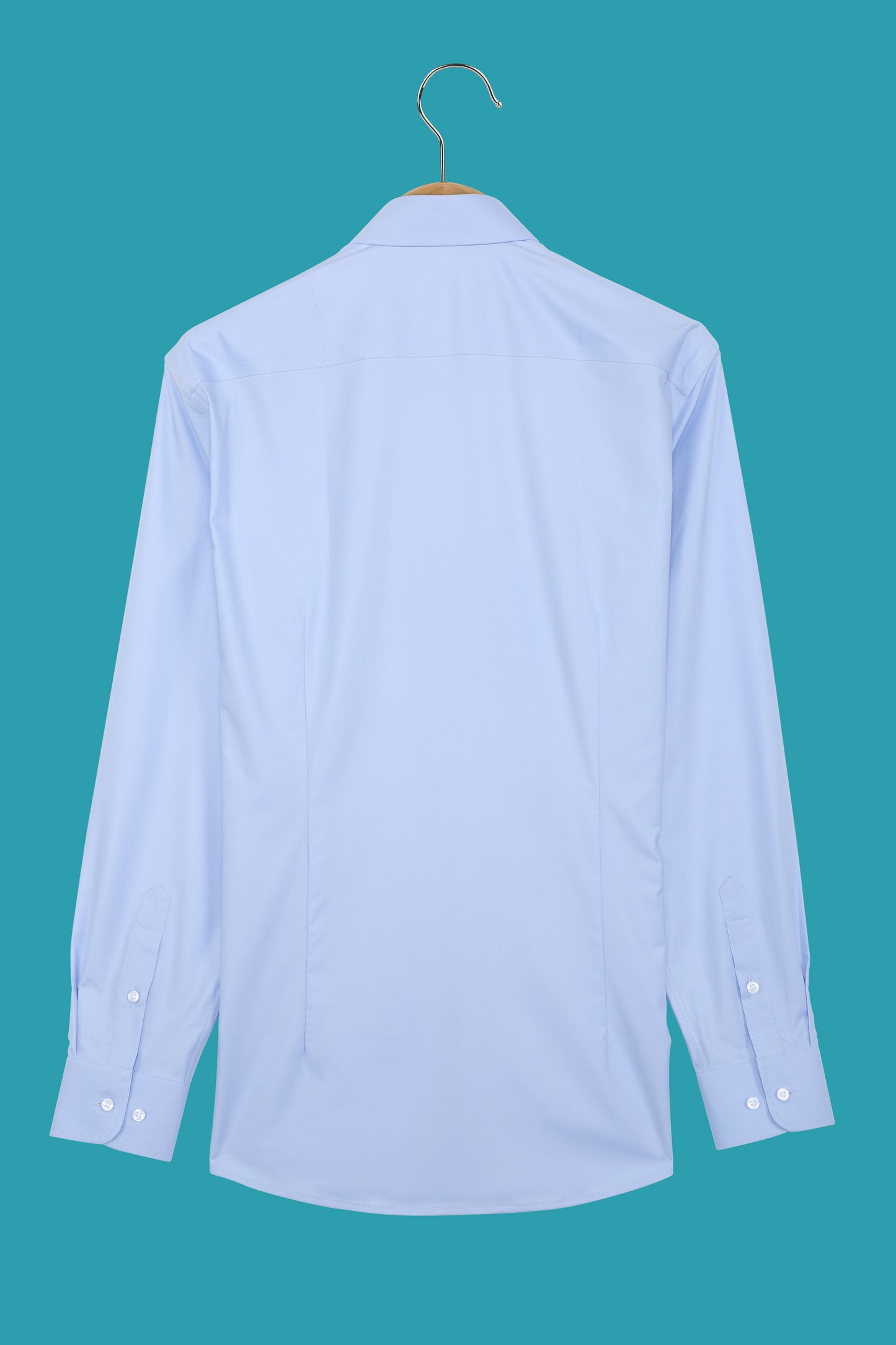 Light Blue Stain Repellent Sustainable Solid Shirts