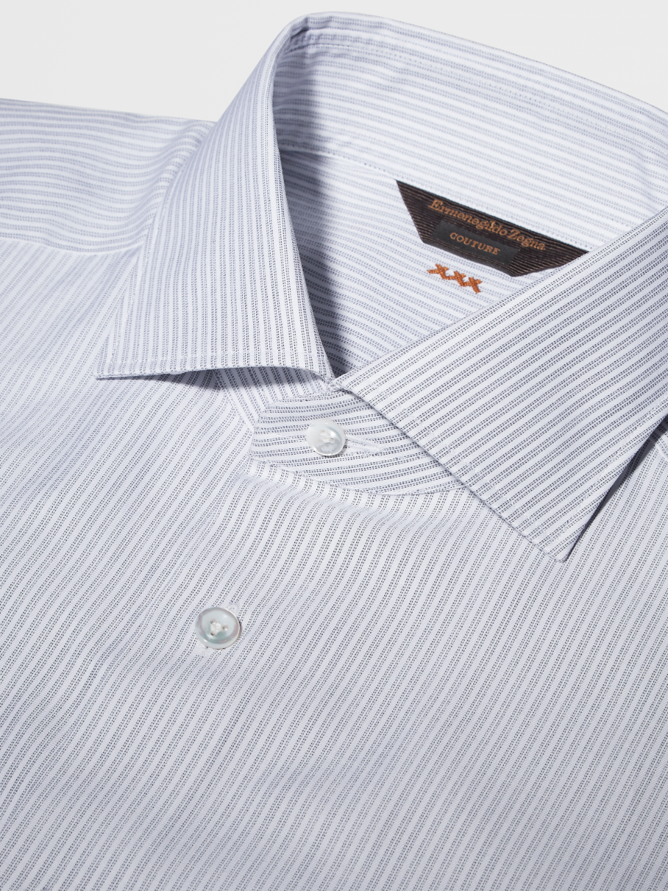 White Cotton Dress Shirt