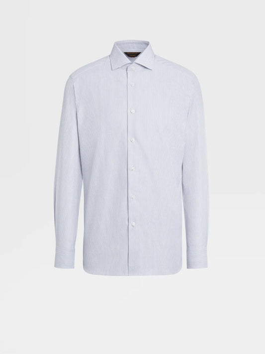 White Cotton Dress Shirt